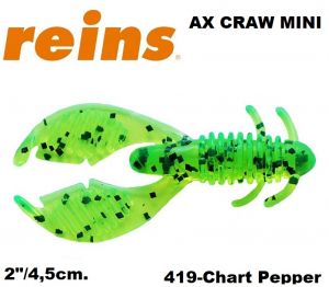 REINS AX Craw Mini #419Chart Pepper