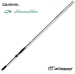 Въдица с вътрешни водачи DAIWA EMERALDAS X IL S86M 2,59m. 25-70gr.